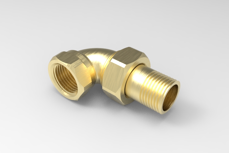 散热器接头G 1-2英寸